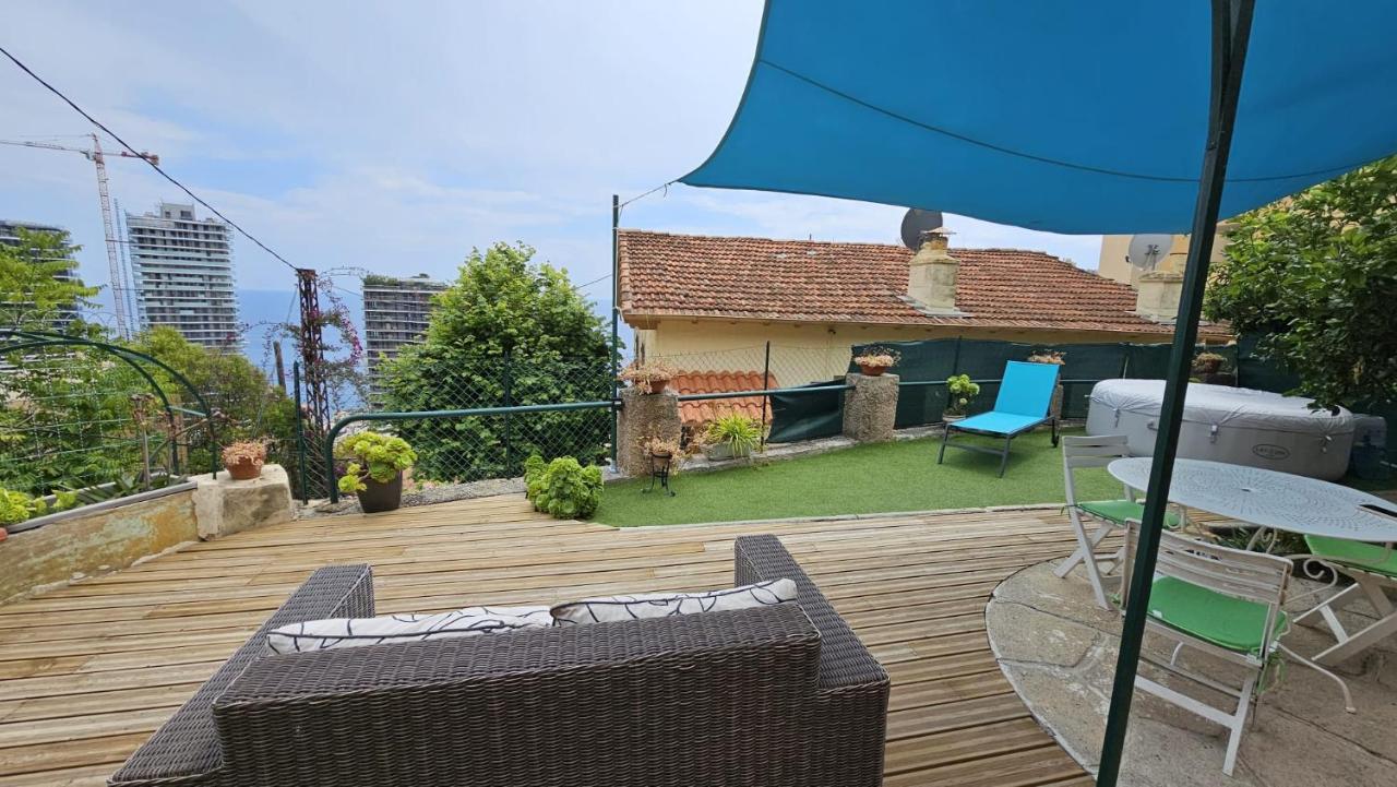 Maison Avec Jardin, Vue Mer Aux Portes De Monaco Beausoleil Kültér fotó